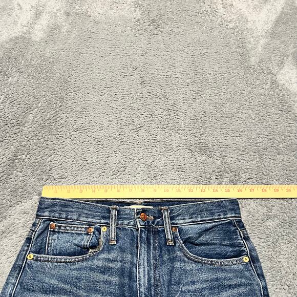 Madewell Jeans Womens 28 Mom High Rise Ankle Blue Denim Pants - Picture 11 of 11